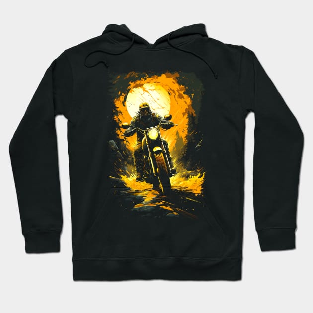 Free Rider Hoodie by Allbestshirts